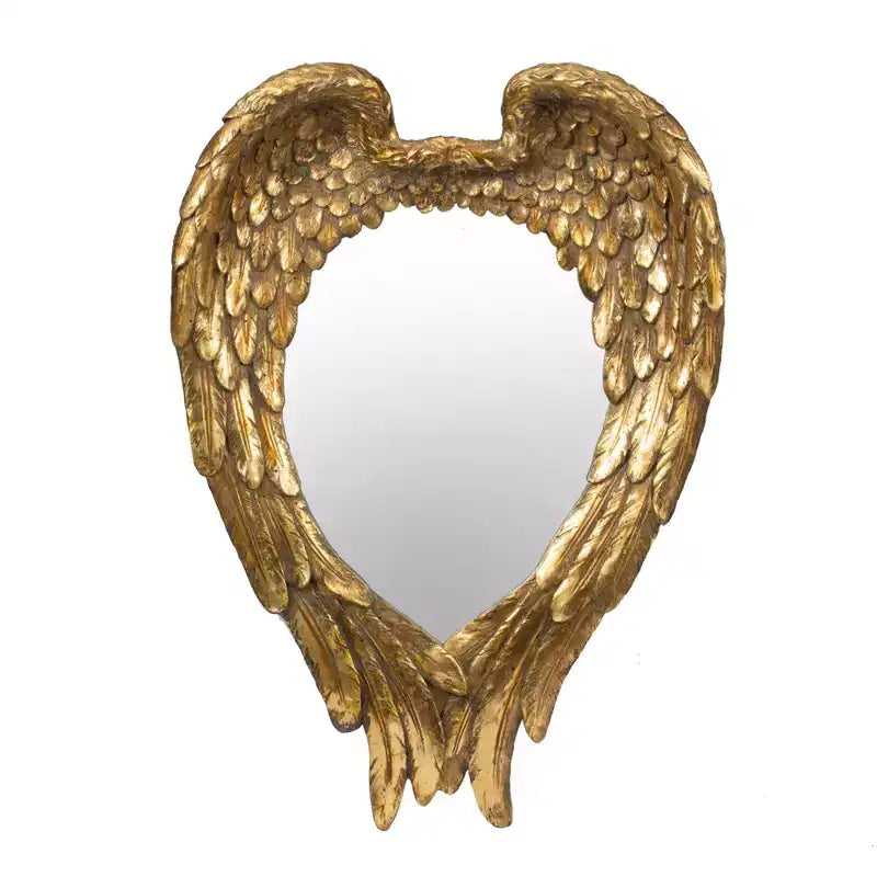 Golden Wing Decorative Wall Mirror