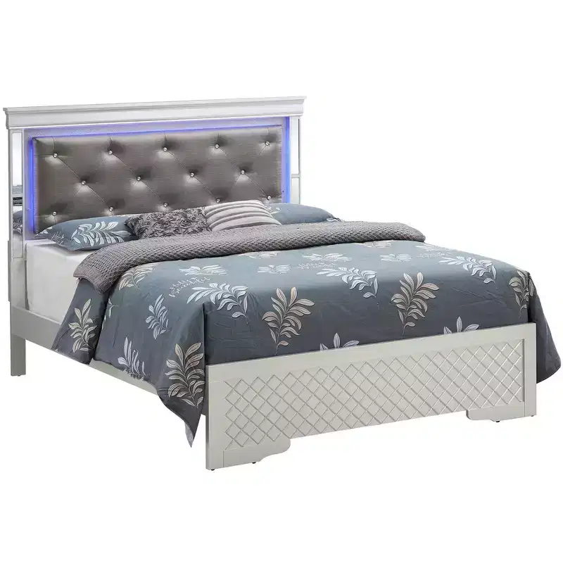 Passion Furniture Verona and Full Panel Beds